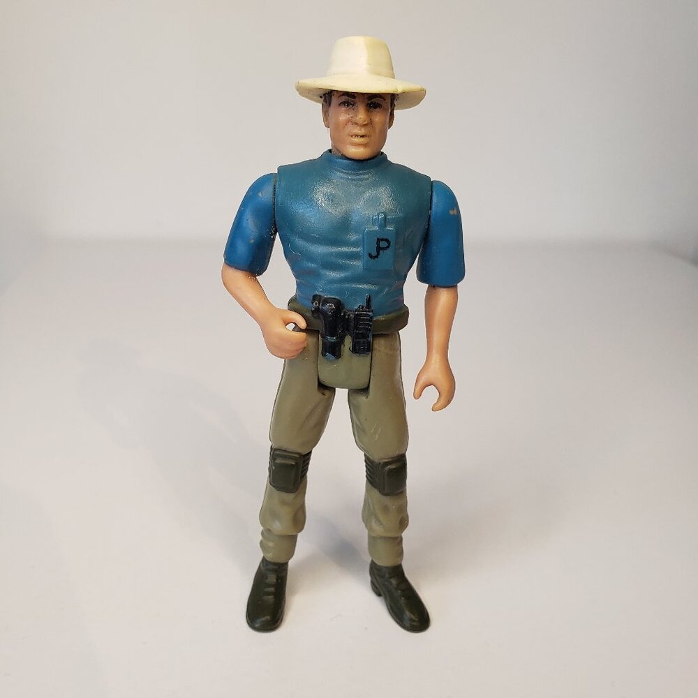 Vintage Kenner 1993 Jurassic Park Alan Grant Action Figure Toy